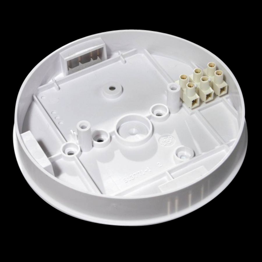 Lasdoos v 230V gevoede melders in- uitvoer ronde platte buis