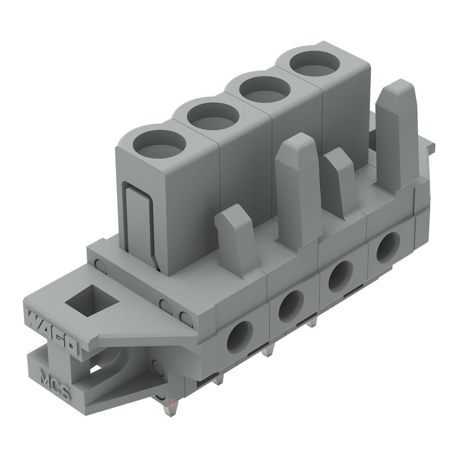 THT FE steker RE raster 5mm grijs 232-134/031-000 VVE=50