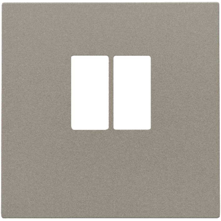 Afwerkingsset enkelvoudige luidsprekeraansl. bronze