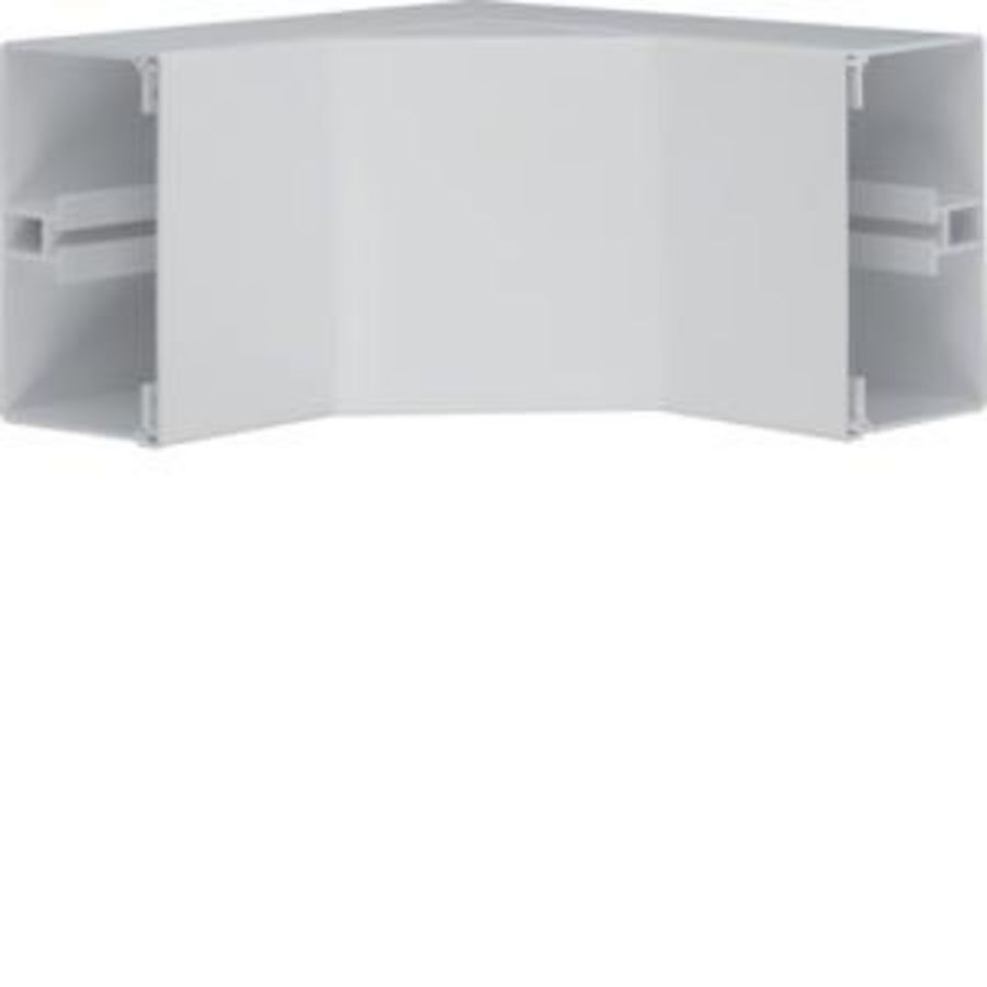 Binnenhoek voor goot FB 80x130mm lichtgrijs