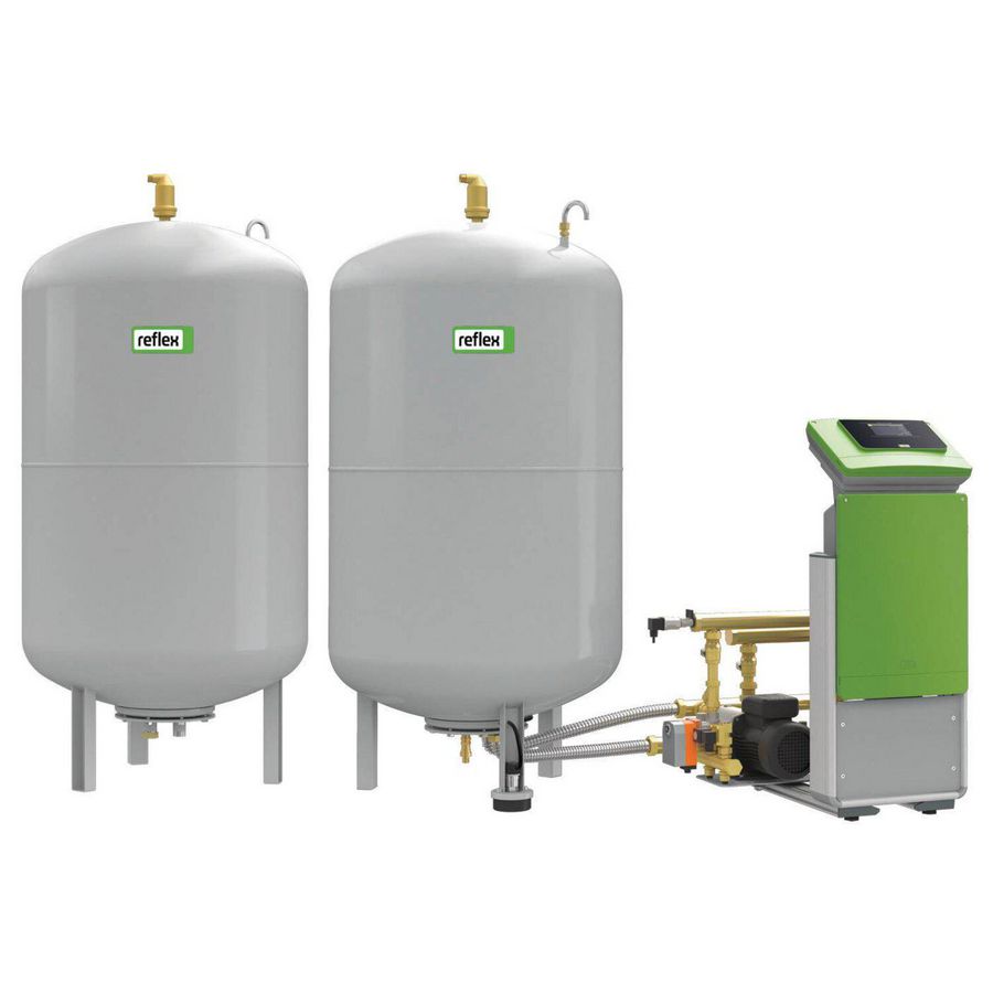 Volgvat / koppelvat VARIOMAT VF5000 grijs max. 6bar tbv drukbehoudautomaten