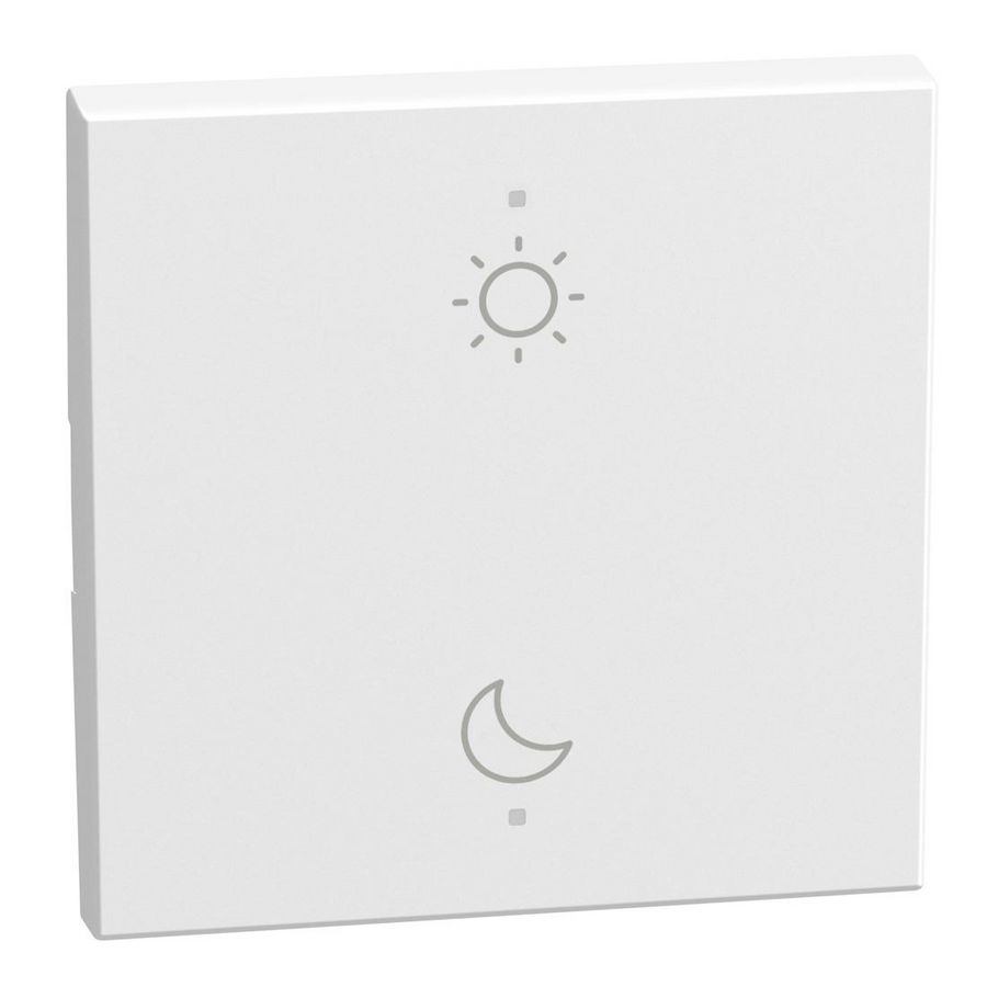 Light Now toets pictogram dag-nacht MyHOME 2 modules wit