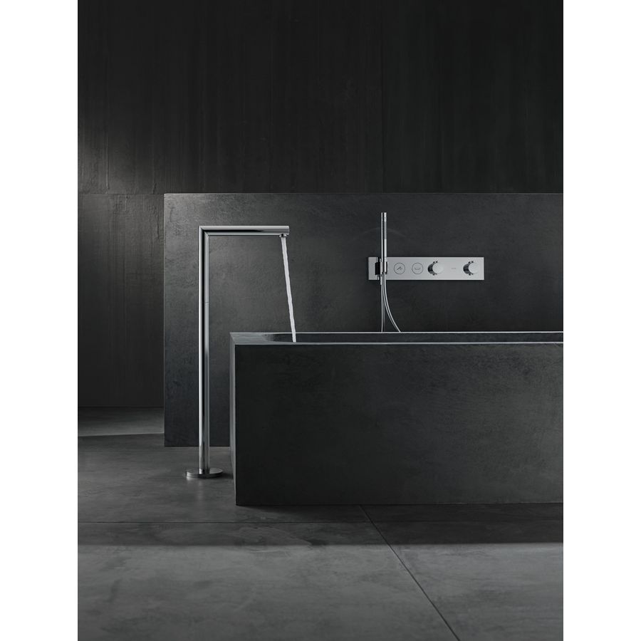 AXOR Uno vloergemonteerde baduitloop chroom