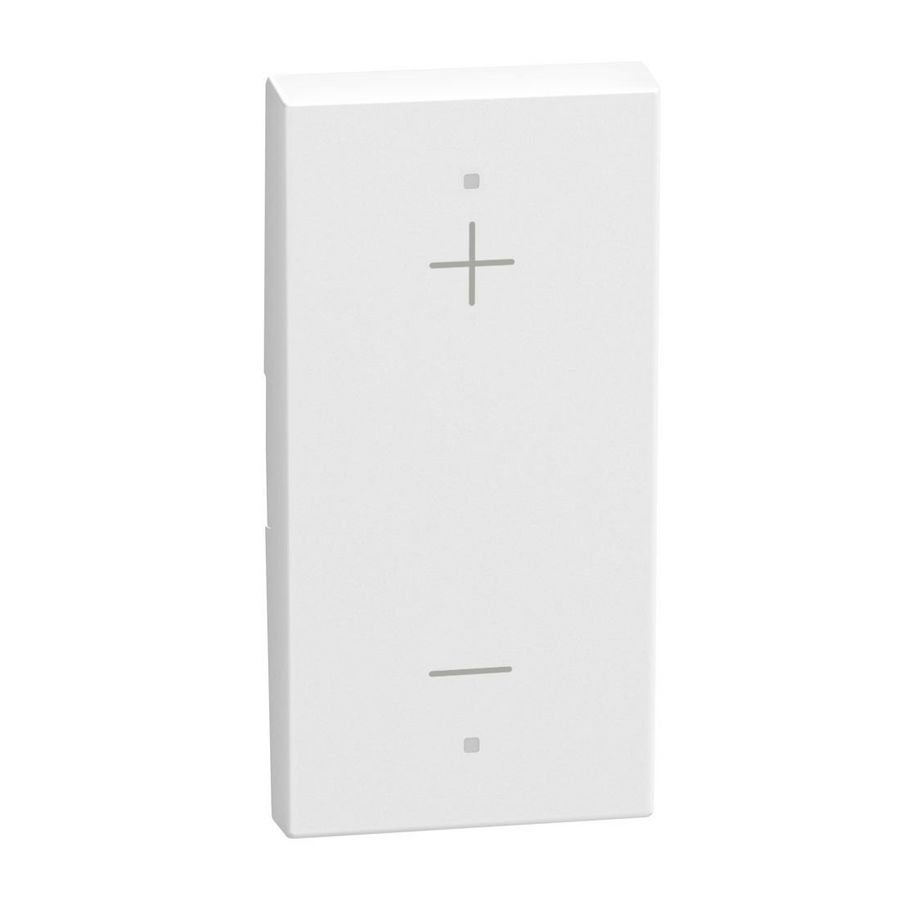 Light Now toets pictogram + en MyHOME 1 module wit