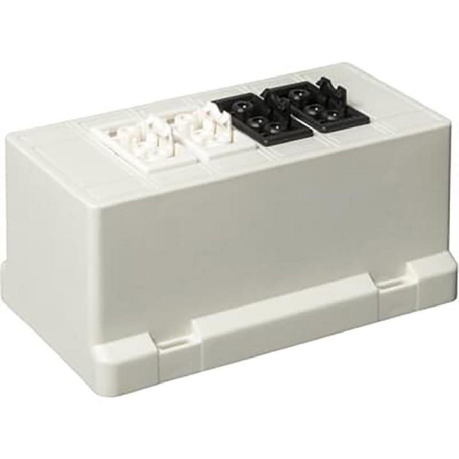Connectordeksel 3611 GST18 2x3P zwart 2x3P wit recy. VVE=25