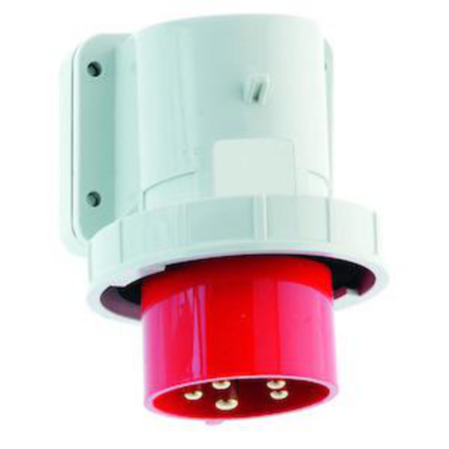TCD 6h 32A 5P 400V IP67 75x90 QC Opb Ni