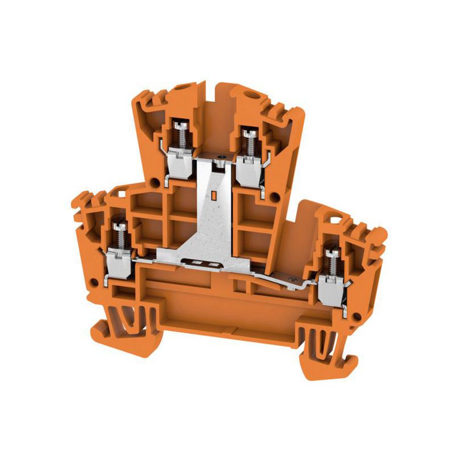 Klemrail oranje 2.5mm² 400 1022360000 VVE=100
