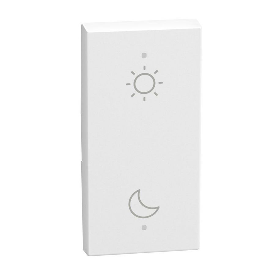 Light Now toets pictogram dag-nacht MyHOME 1 module wit