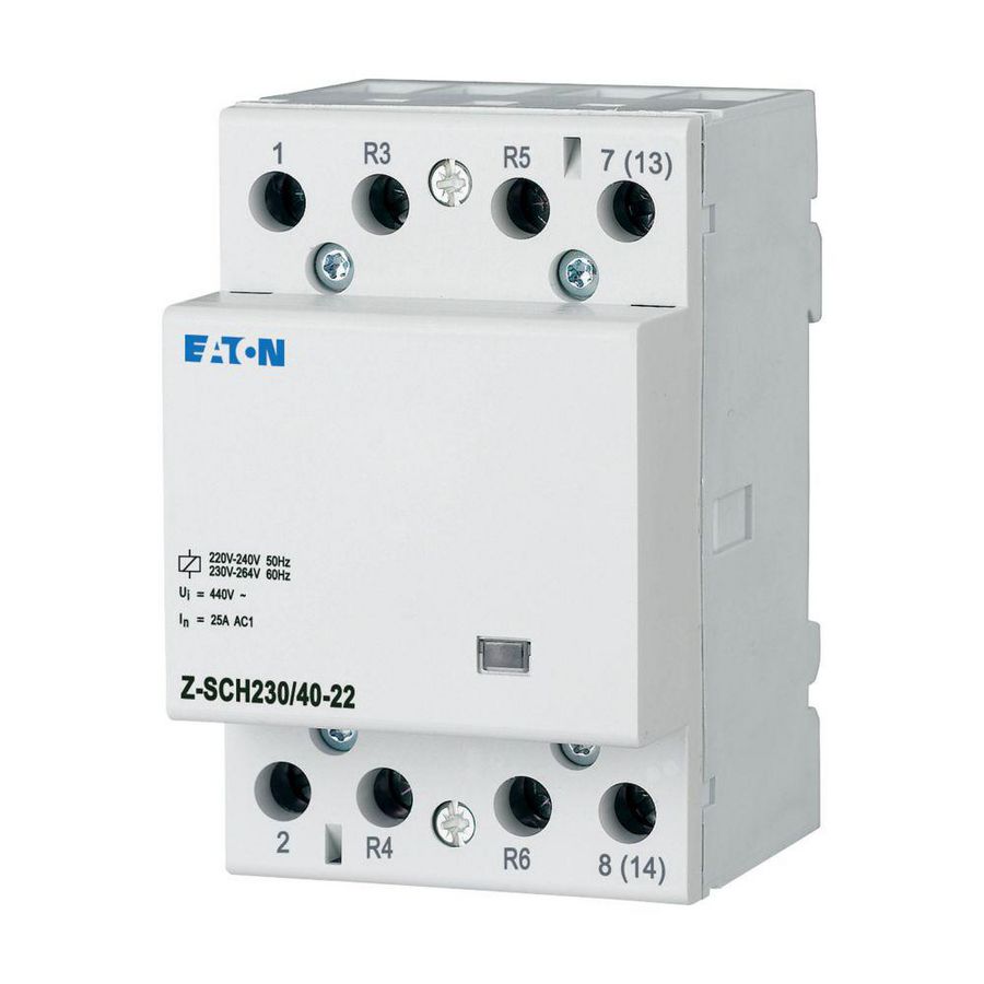 Installatierelais , 230V, 50Hz, 40A, 2NO+2NC, 3TE Eaton