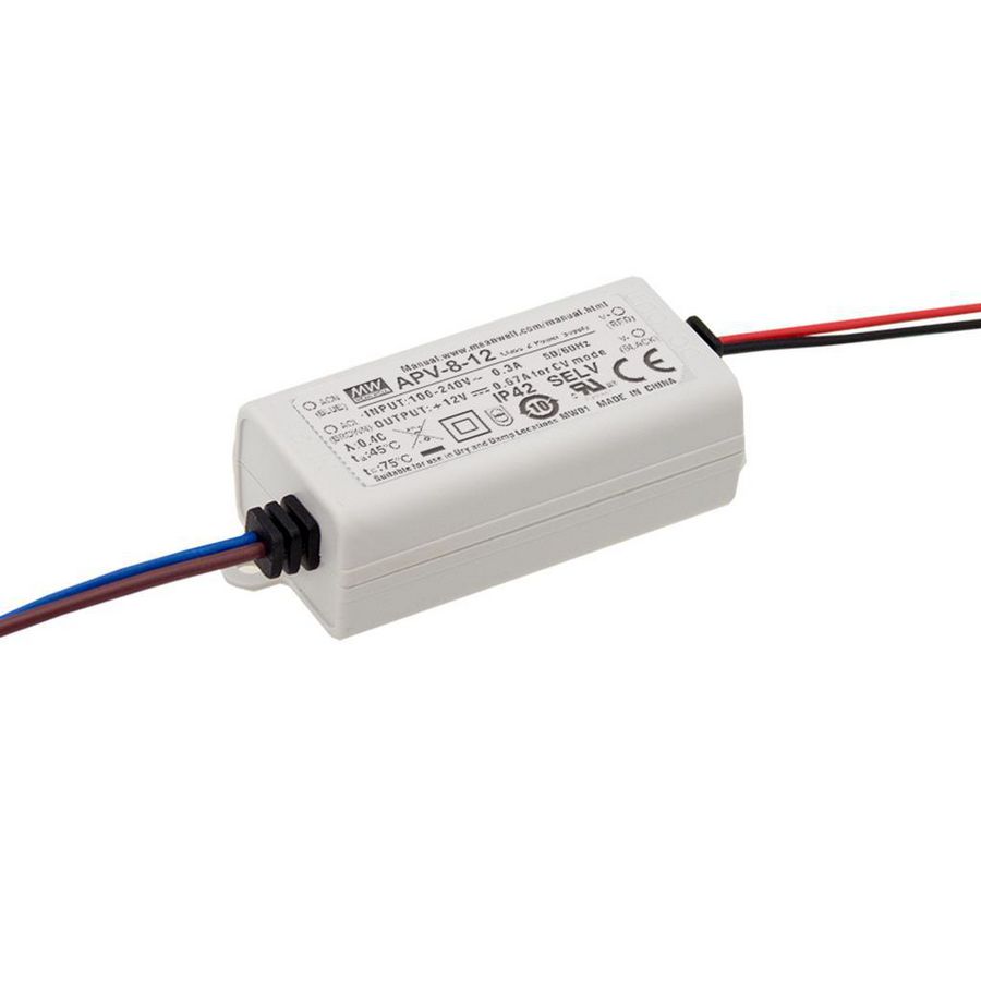 AC-DC enkele output LED driver CV 8W 24V