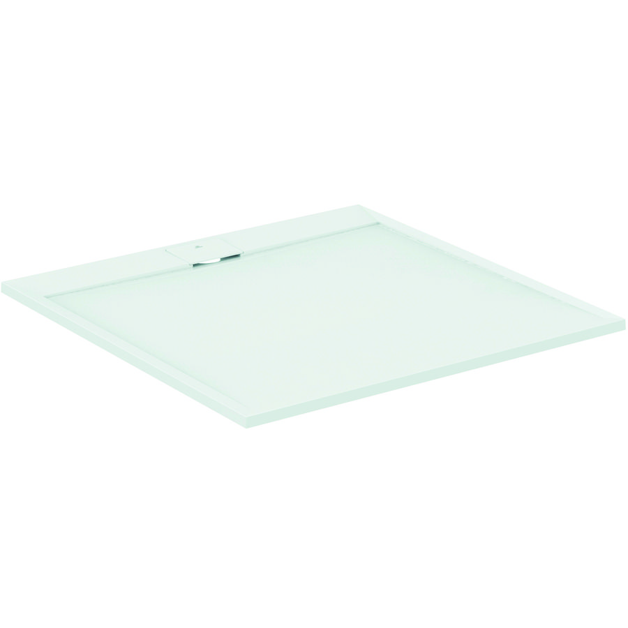 Douchebak I.LIFE ultra flat solid composiet 120x120cm vierkant wit