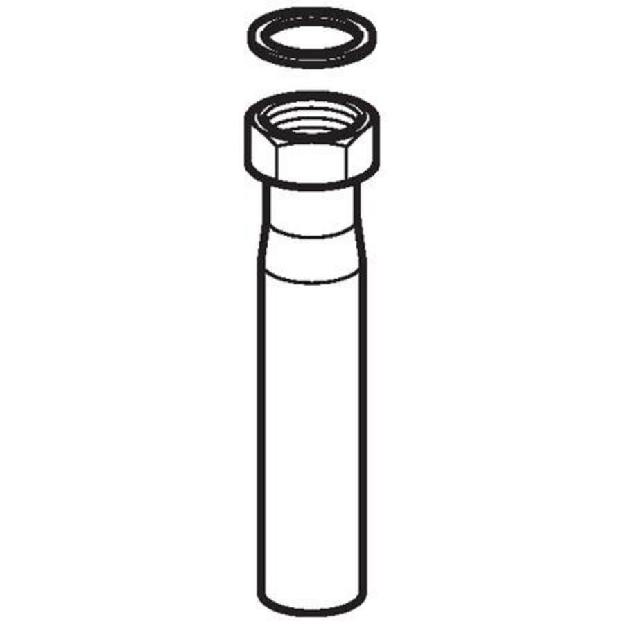 Polyethyleen (PE) aansluitstuk met wartel en pakking 50/2"