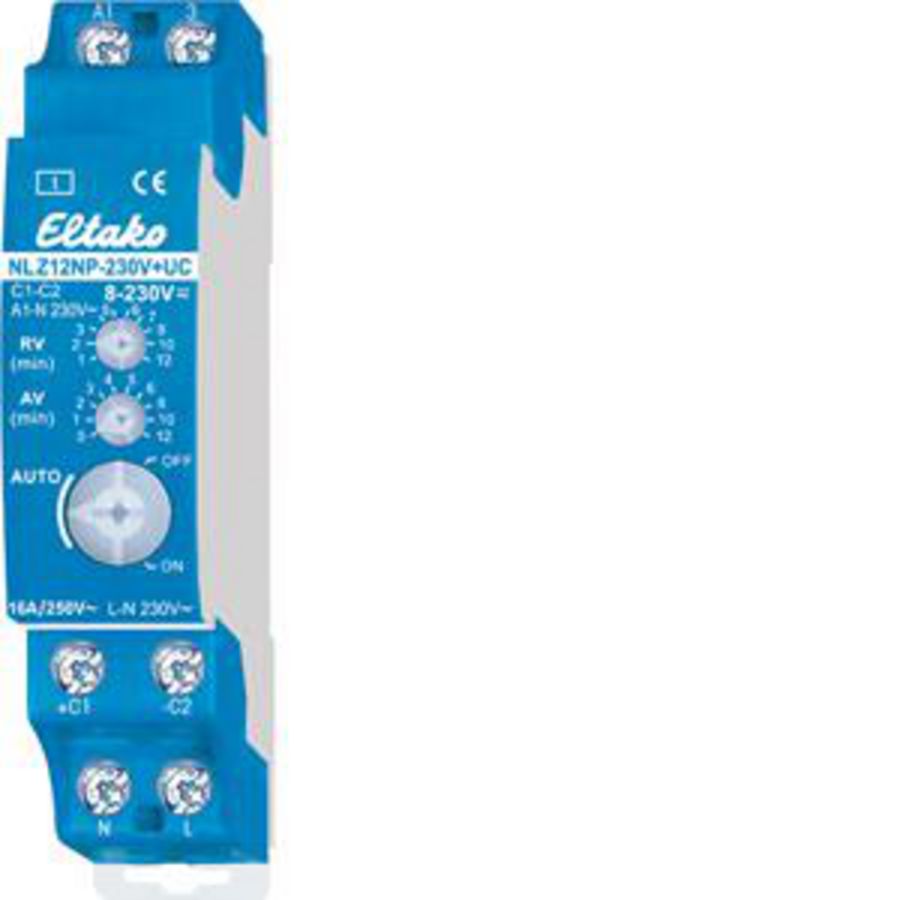 Nalooprelais 1 NO niet potentiaalvrij 16A/250V AC