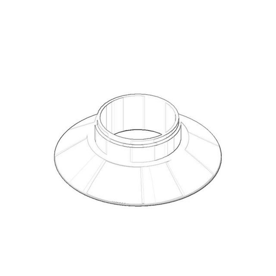 Rozet 58x17,5mm chr 092794003-00