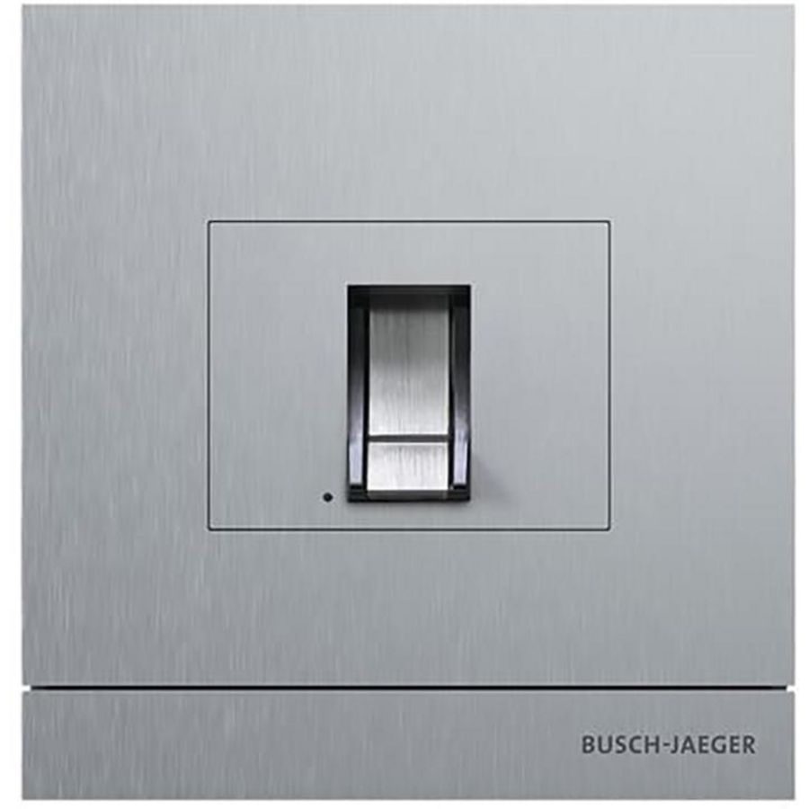 Welcome fingerprint buitenpost rvs (83100/70-660)