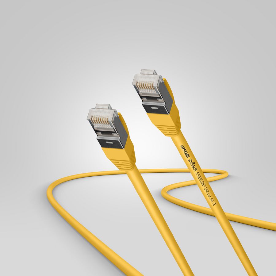 ETHERLINE LAN Cat.6A 0,25 YE