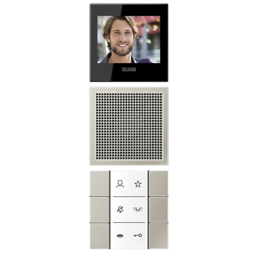 Video binnenstation 2,7Inch LS edelstaal