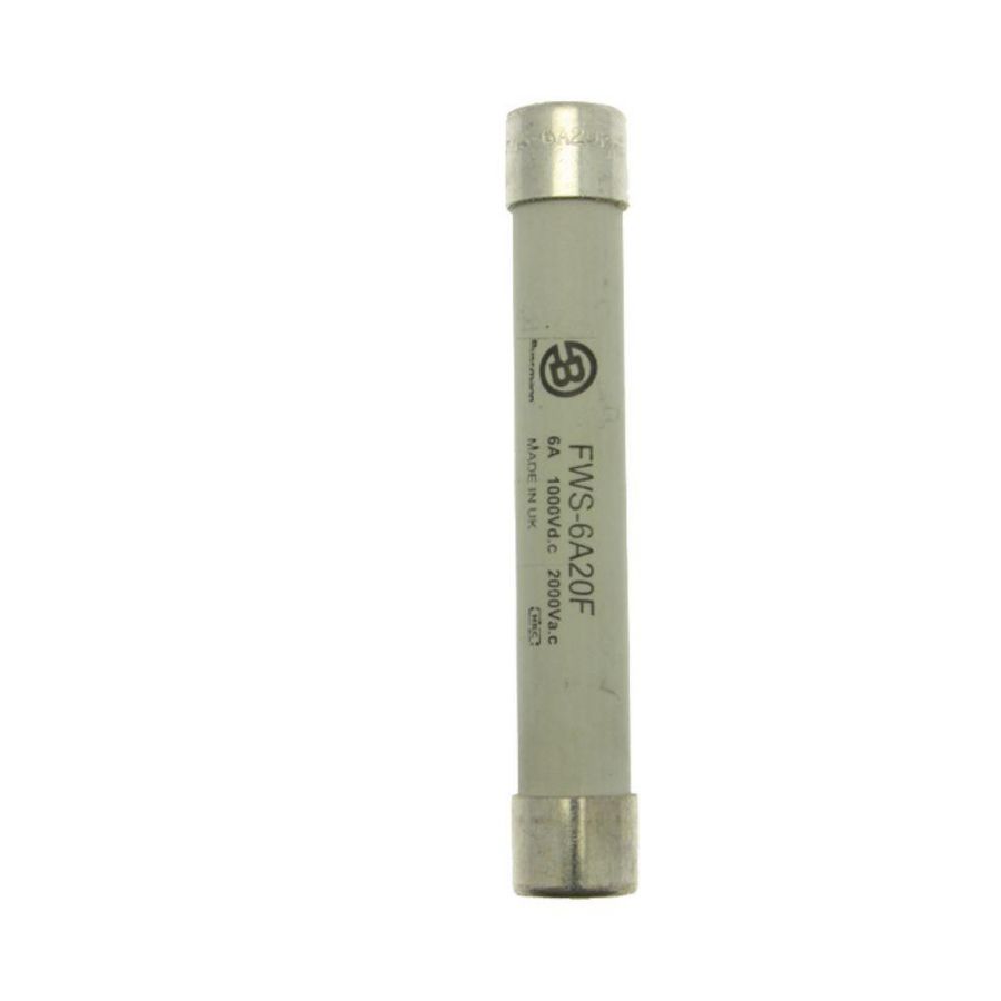 Zekering h. snelheid 6A AC 2100V DC 1000V 50kA 20x127 VVE=10