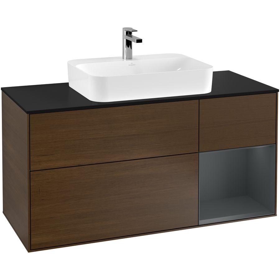 Wastafelonderkast Finion 1200x603x501mm W.Veneer G422HGGN