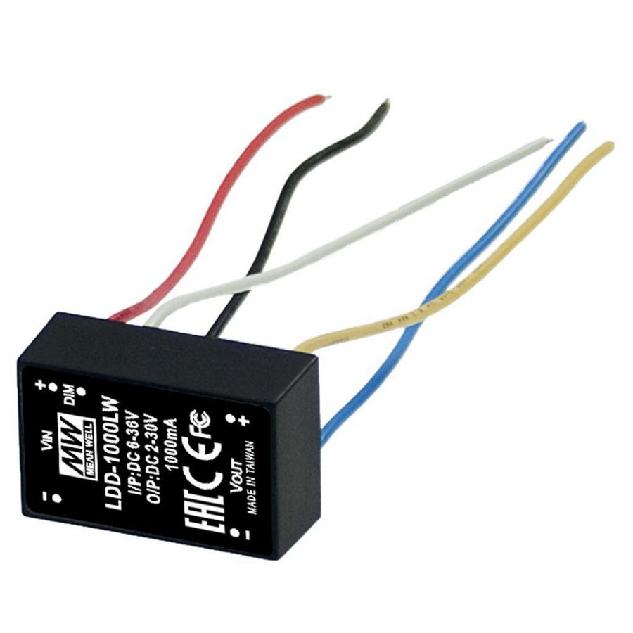 DC-DC Step down LED driver CC 350mA wired in/out Dim PWM