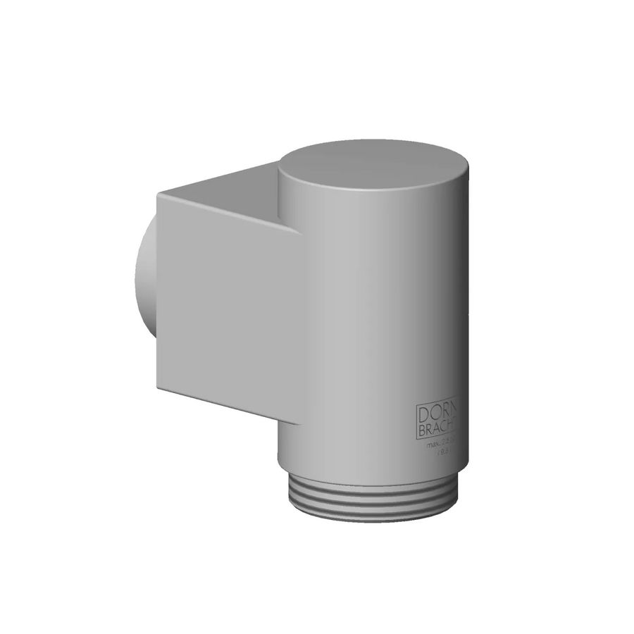 Aansluiting VS DB logo 37,2x49,5mm chr