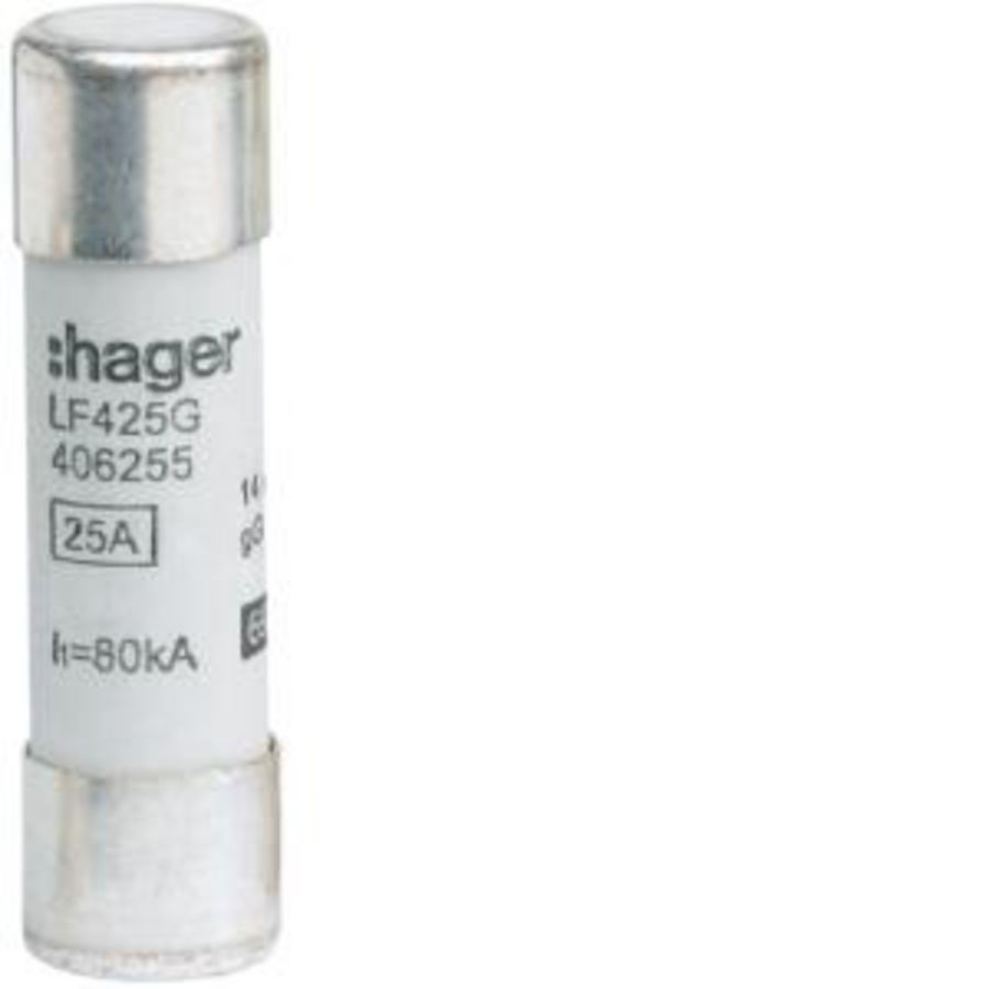 Zekering CHT 14-25A Ø14x51mm VVE=10
