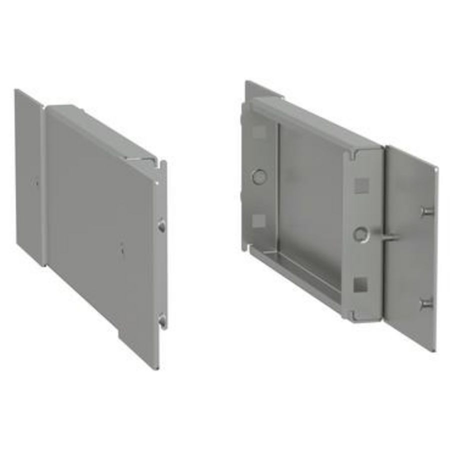 side plinth H100 D400 stainless steel 316L Spacial