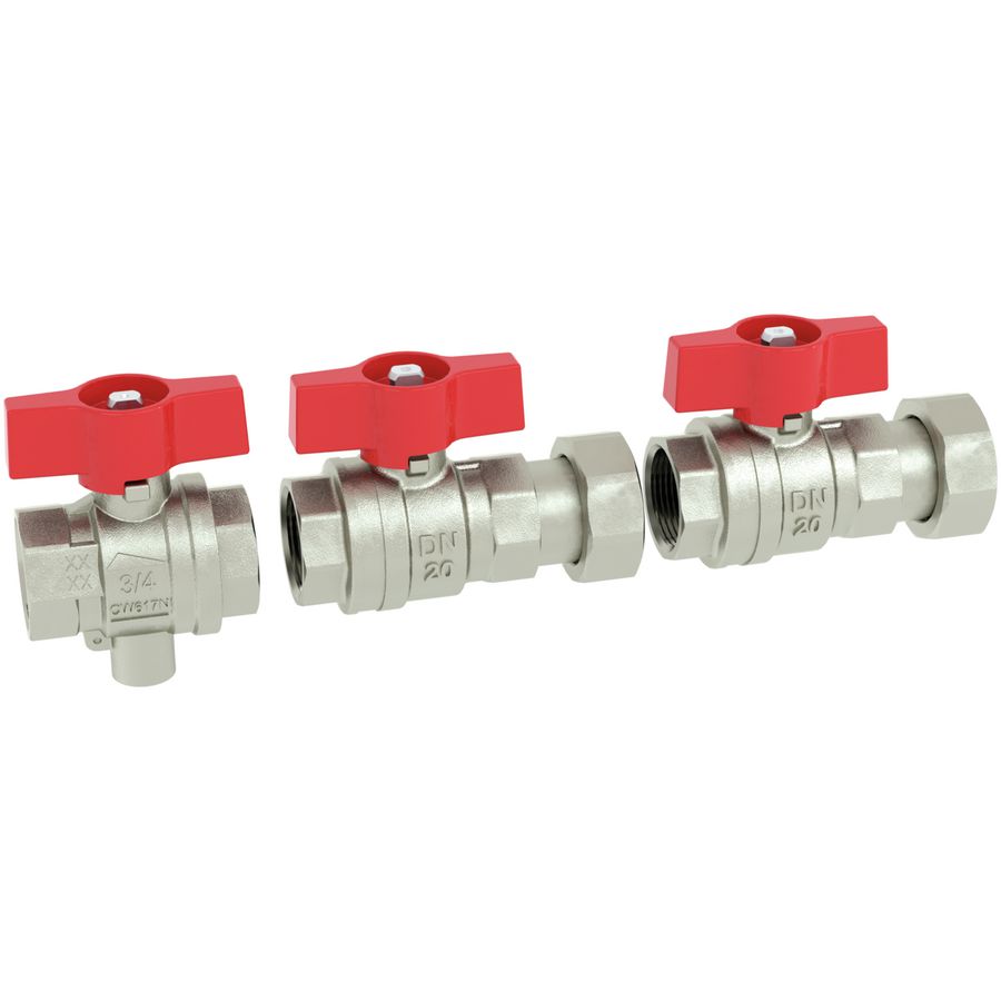 Toebehorenset MID zonder passtuk DN20