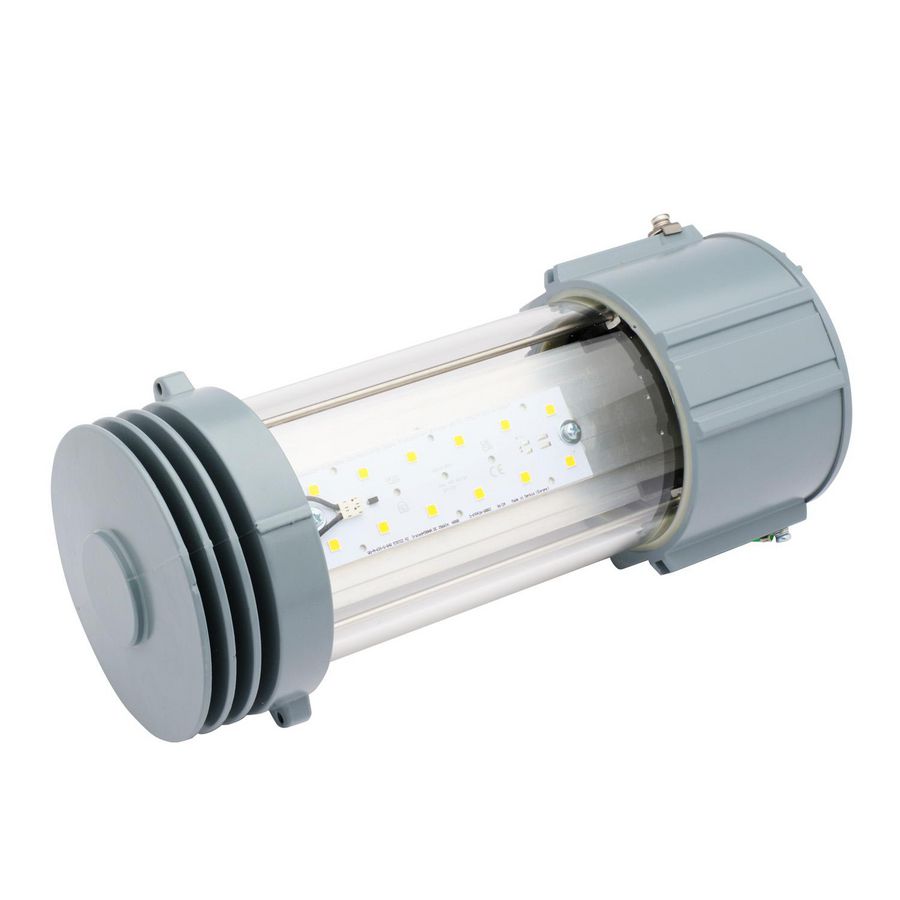 ATEX Buisverlichting LED zone 1/21 220-240V 18W 2900lm 2xM20