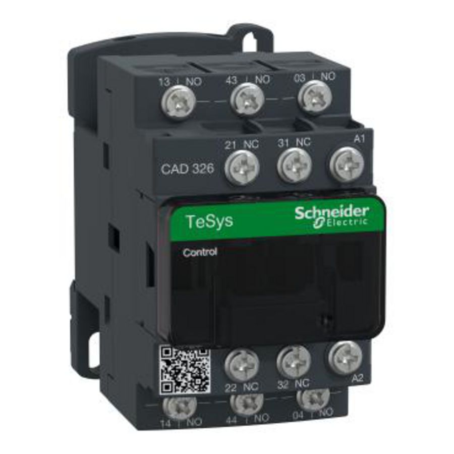Hulpcontactor 3M+2V <=690V Stuurspanning 230V AC Schr D