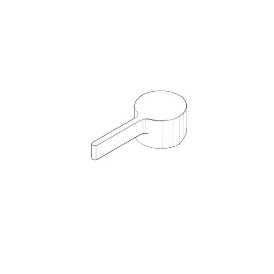 Greep Hendel 52x34,5x122mm chr
