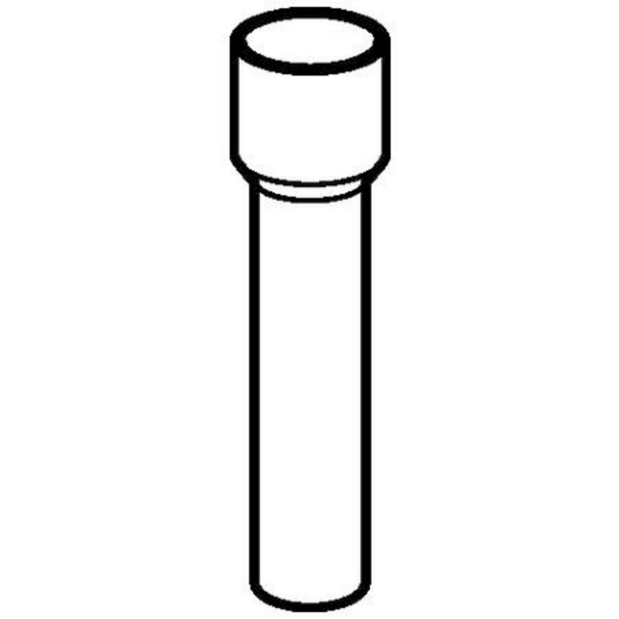 Polyethyleen (PE) aansluitstuk met krimpmof 56/60mm