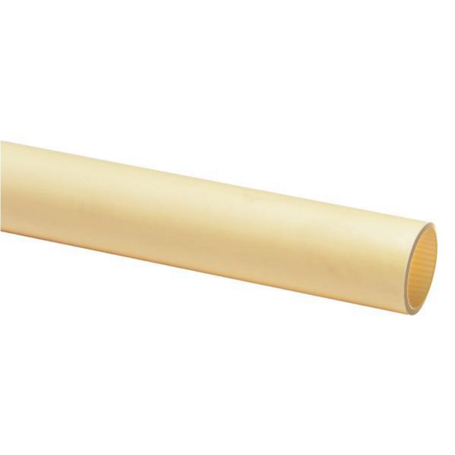 Lengte a 4m. elektrobuis PVC Lowfriction creme 5/8"