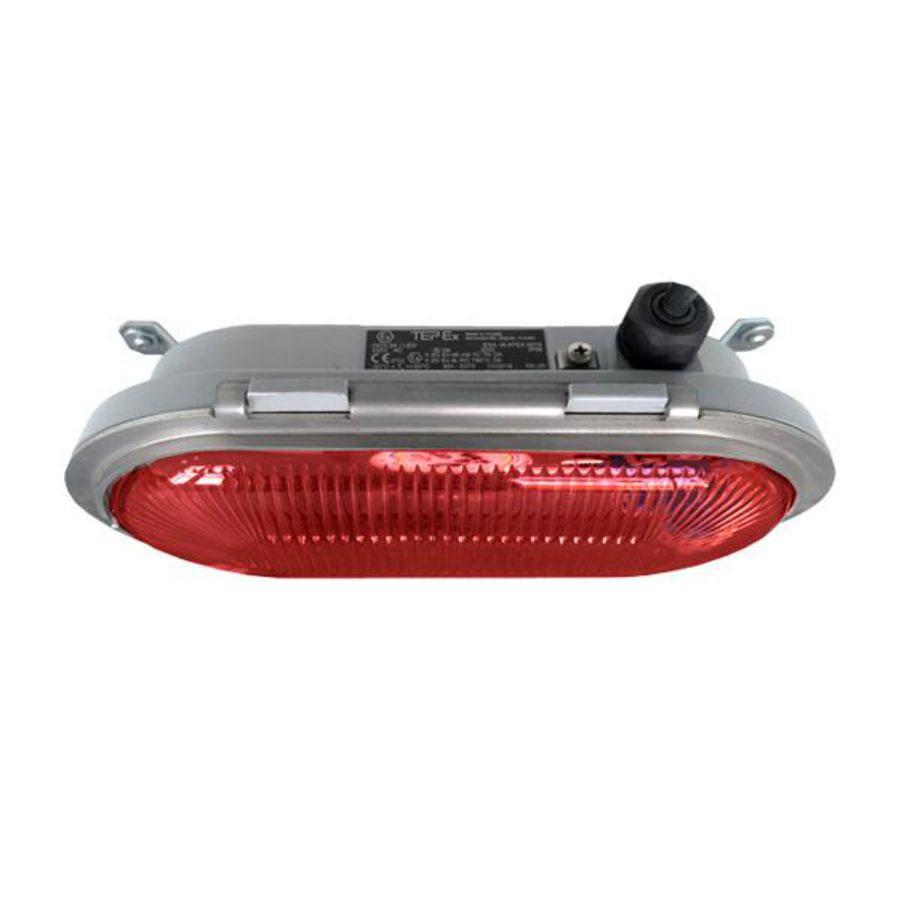 ATEX Bulkhead LED zone 1/21 24V AC/DC 1200lm Red