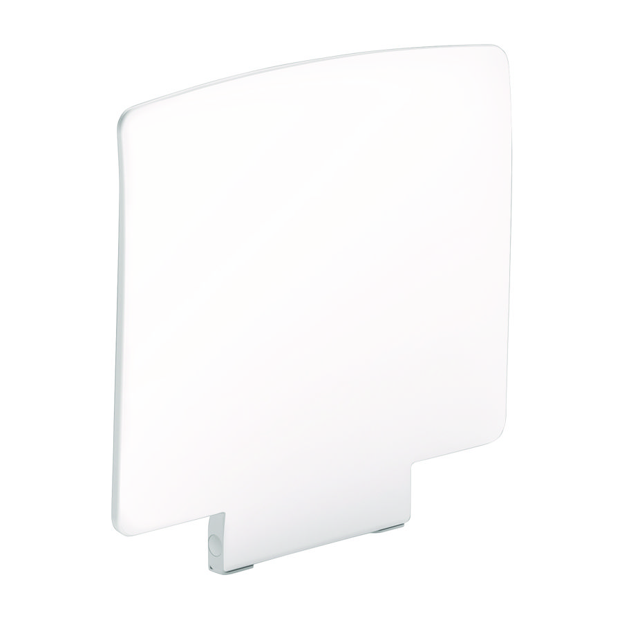 Rugsteun voor douchezitje