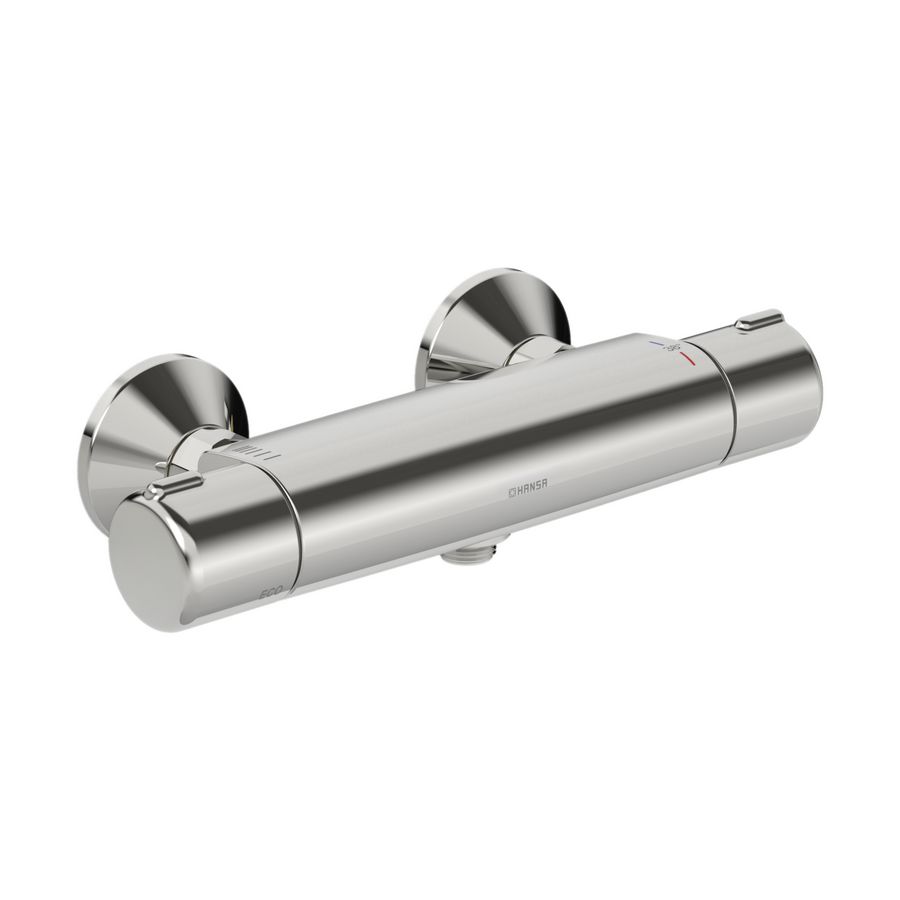 Douchetherm. HANSAMICRA chroom 150mm v. omgekeerde leidingen