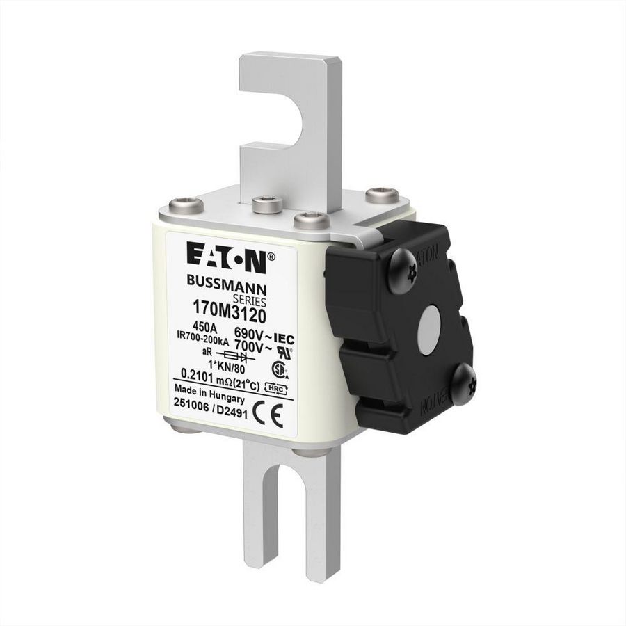 Zekering h. snelheid 450A AC 690V 200kA compact 1 45x VVE=6