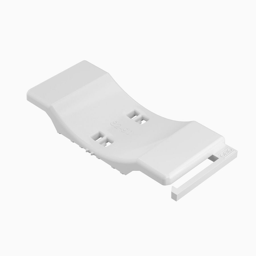 Universele tegenwand te combineren dubbele 82-90mm VVE=25