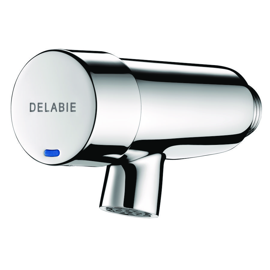 Muurkraan voor wastafel M3/8" zelfsluiting 7 sec 703201