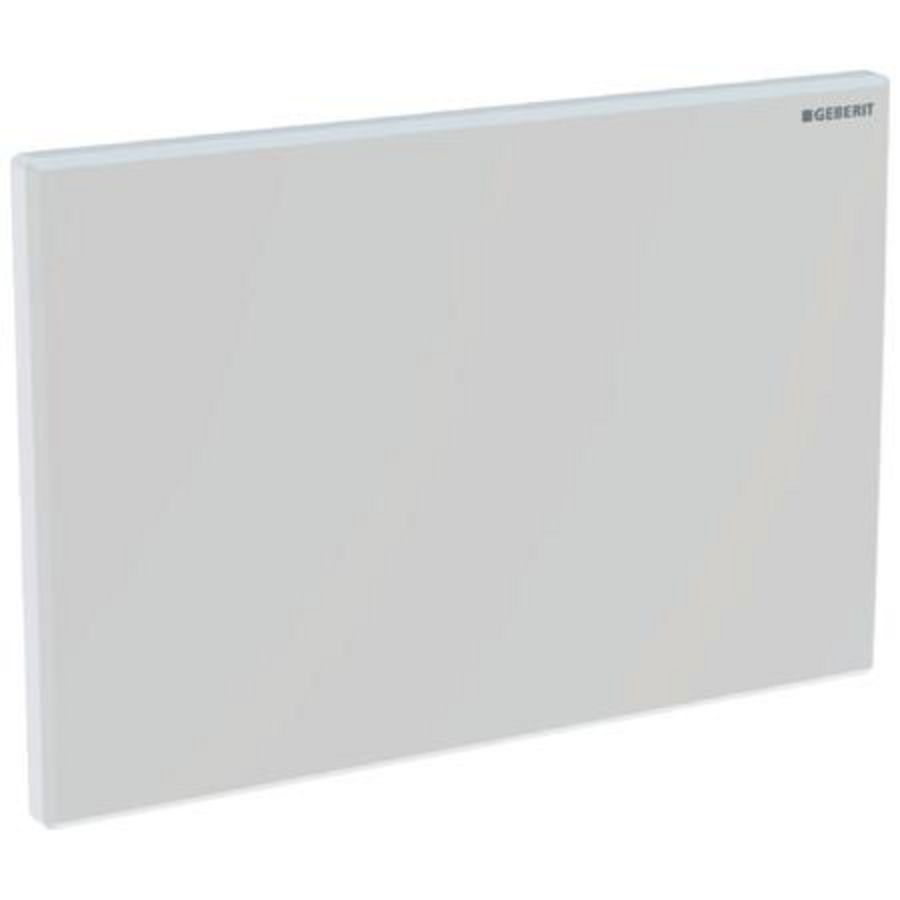 Afdekplaat Sigma-12 en 8cm kunststof gl.chroom