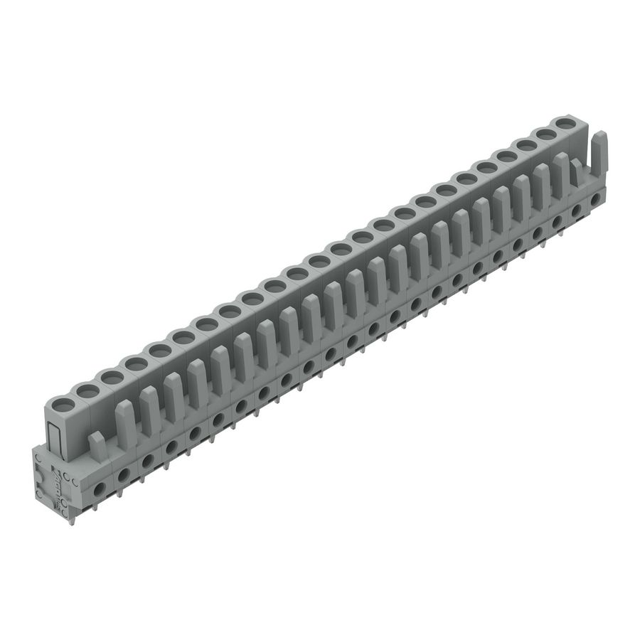 THT FE steker RE raster 5mm grijs 232-154 VVE=10