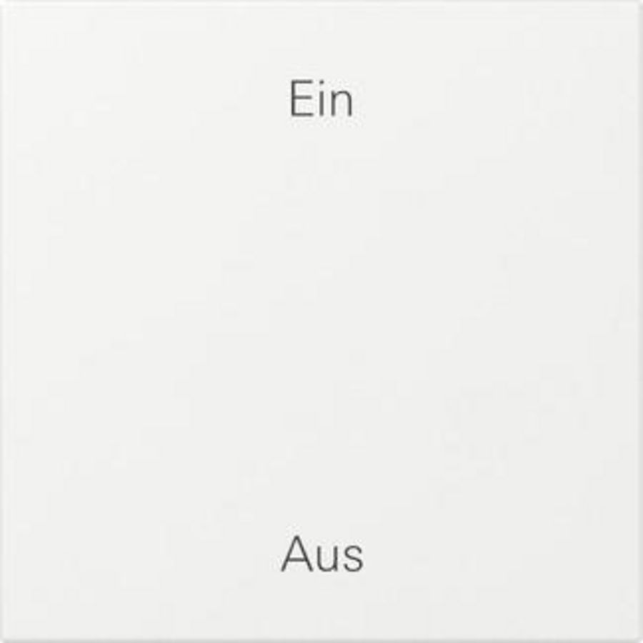 Wip opdr. EIN/AUS System 55 zuiver wit