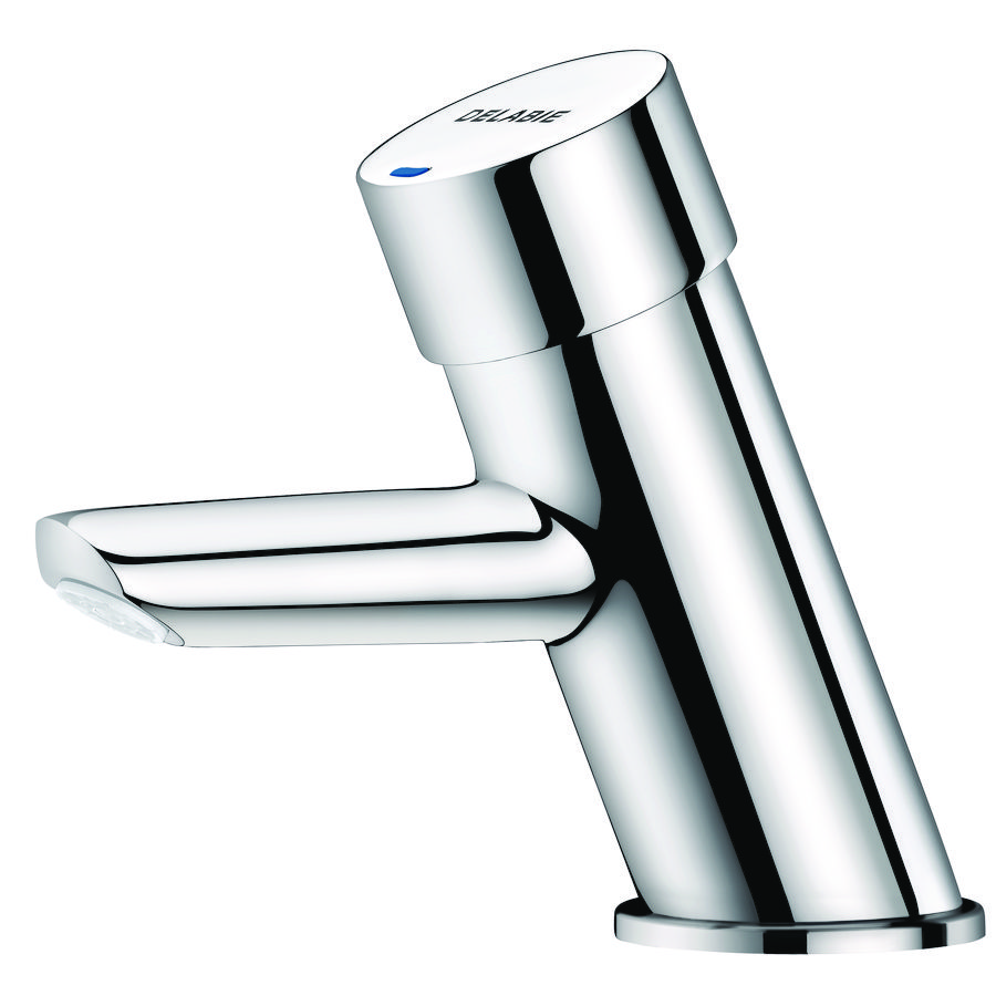 Wastafelkraan zelfsl. M1/2" 7 sec + moer 3