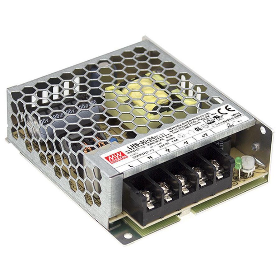 AC-DC gesloten Switching PSU Full range 85-264VAC 35W 24V
