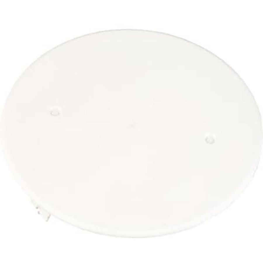 Sierdeksel wit tbv inbouw- en ronde centraaldozen steekmaat 60mm
