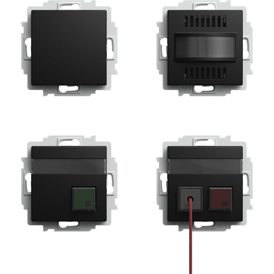 Miva-toiletset VDE0834 SI-B-matzwart