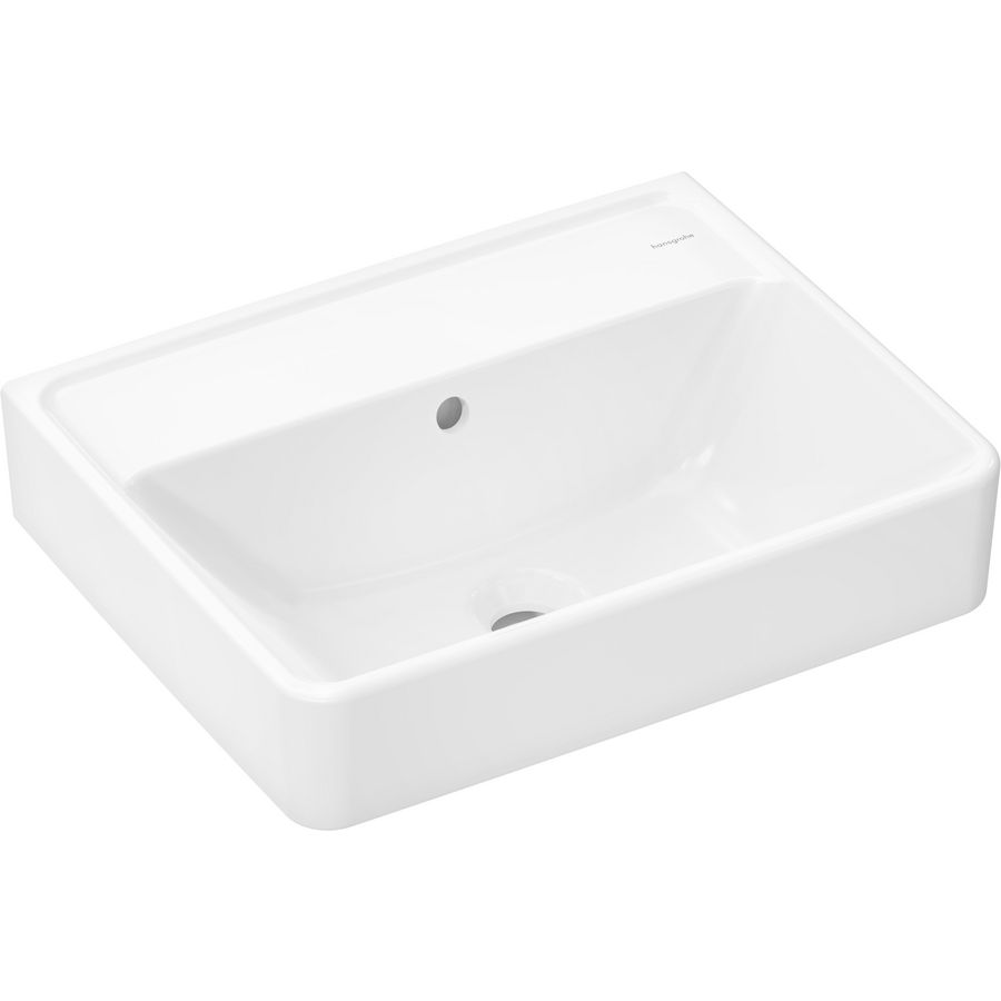 Fontein 500x390mm zonder kraangat met overloop wit Xanuia Q