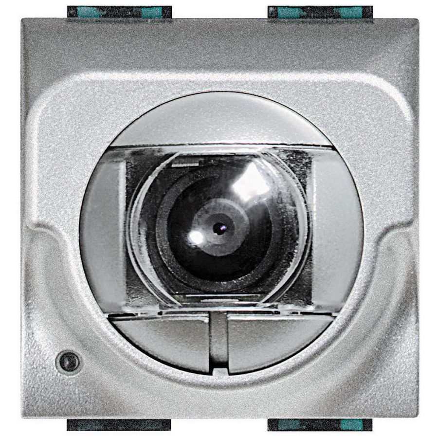 Camera kleur Coax zilver Livinglight