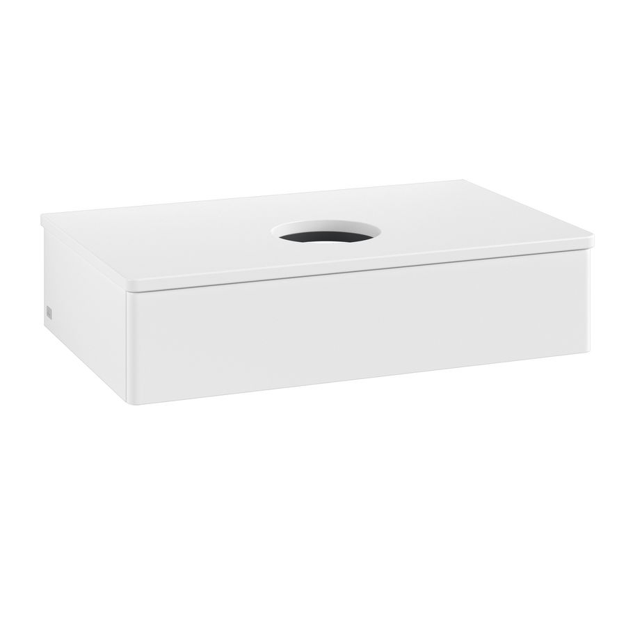 Wastafelonderkast Antao 800x190x500mm White Matt Lacquer K08010MT