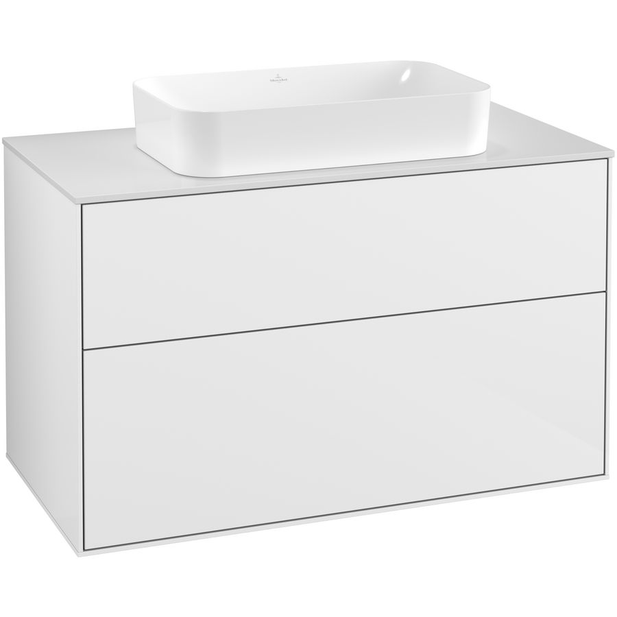 Wastafelonderkast Finion 1000x603x501mm G.White.L F23100GF